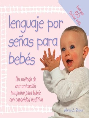 cover image of lenguaje por señas para bebés